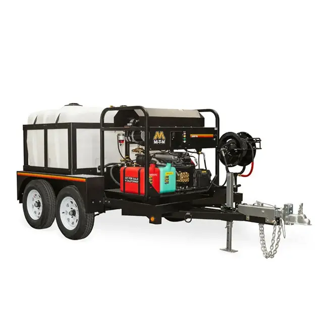 Mi-T-M AW-9000-0003 Dual-Axle Trailer with Surge Brakes and 400-Gallon Capacity Last Chance