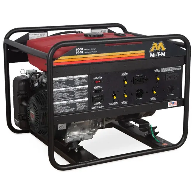 New Release Mi-T-M GEN-6000-0MH0 - 6000-Watt Gasoline Generator Generator