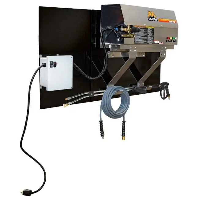 One Day Deal Mi-T-M CAW-2004-0ME3 - CAW Aluminum Series Electric Direct Drive Wall-Mount Pressure Washer
