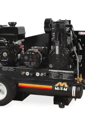 New Arrival Mi-T-M AG2-PM14-08M1E - 8-Gallon Two Stage Gasoline Combination Air Compressor / Generator